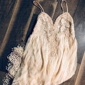 Vici ivory mini-dress